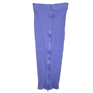 Fashion Nova Trinity Snatched Midi Skirt Purple